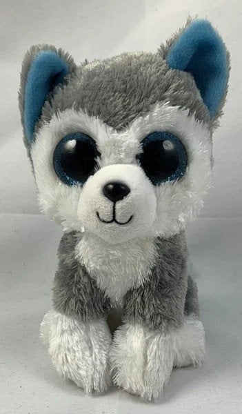 Ty Beanie Boos Slush Husky pluche knuffel, Coolsingel 104, 3011 AG Rotterdam, Netherlands, Overige typen, Zo goed als nieuw, Meerkleurig