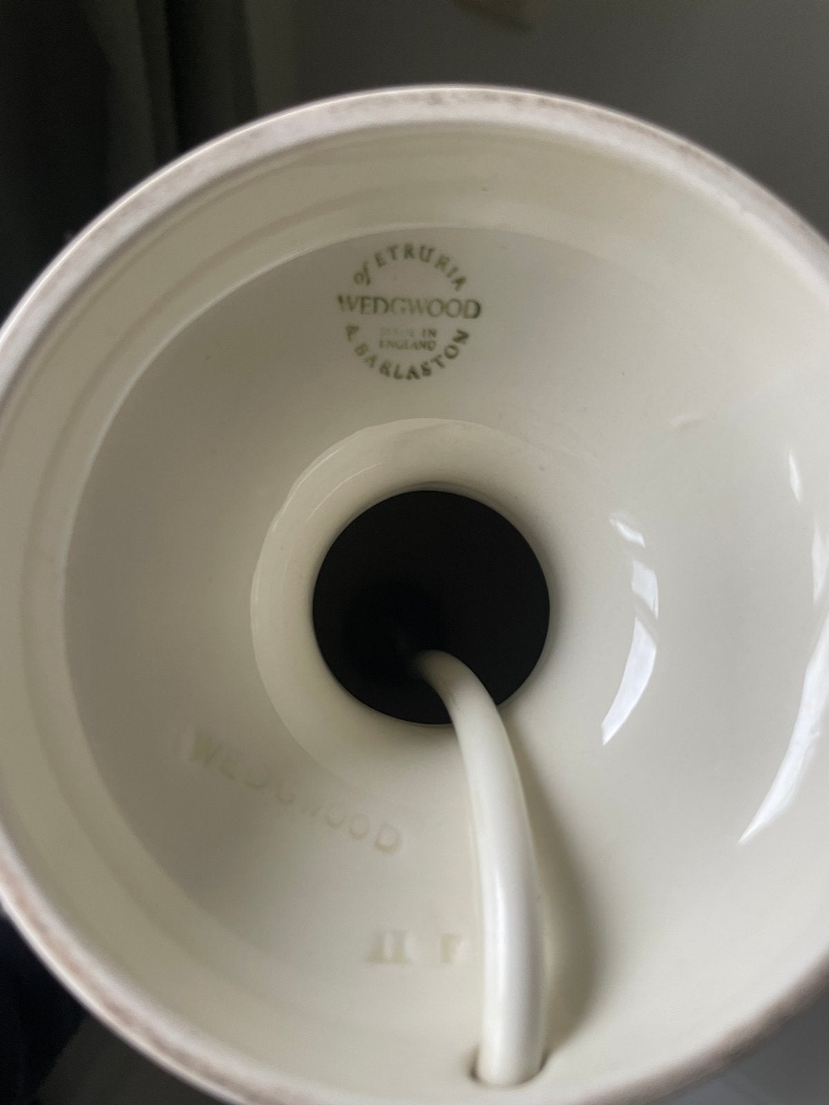 Set van 2 Wedgwood Etruria Barlaston tafellampen, Ophalen