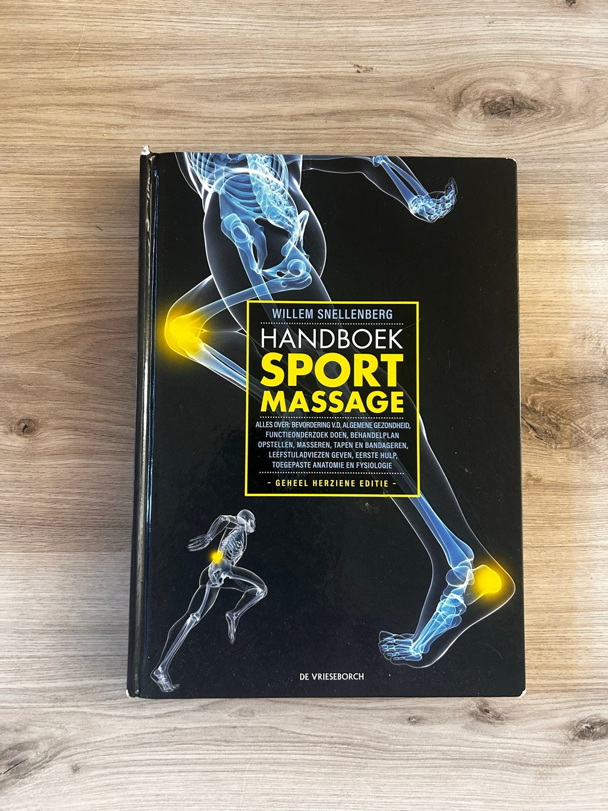 Handboek Sportmassage - Willem Snellenberg, Ophalen of Verzenden, Beta, Gelezen, MBO