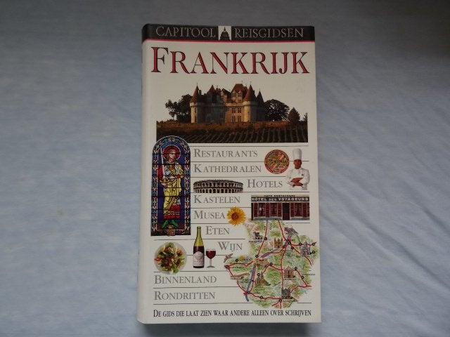 capitool reisgids Frankrijk: Normandie, Bretagne, Vogezen, Boeken, Reisgidsen, Gelezen, Capitool, Europa, Ophalen of Verzenden