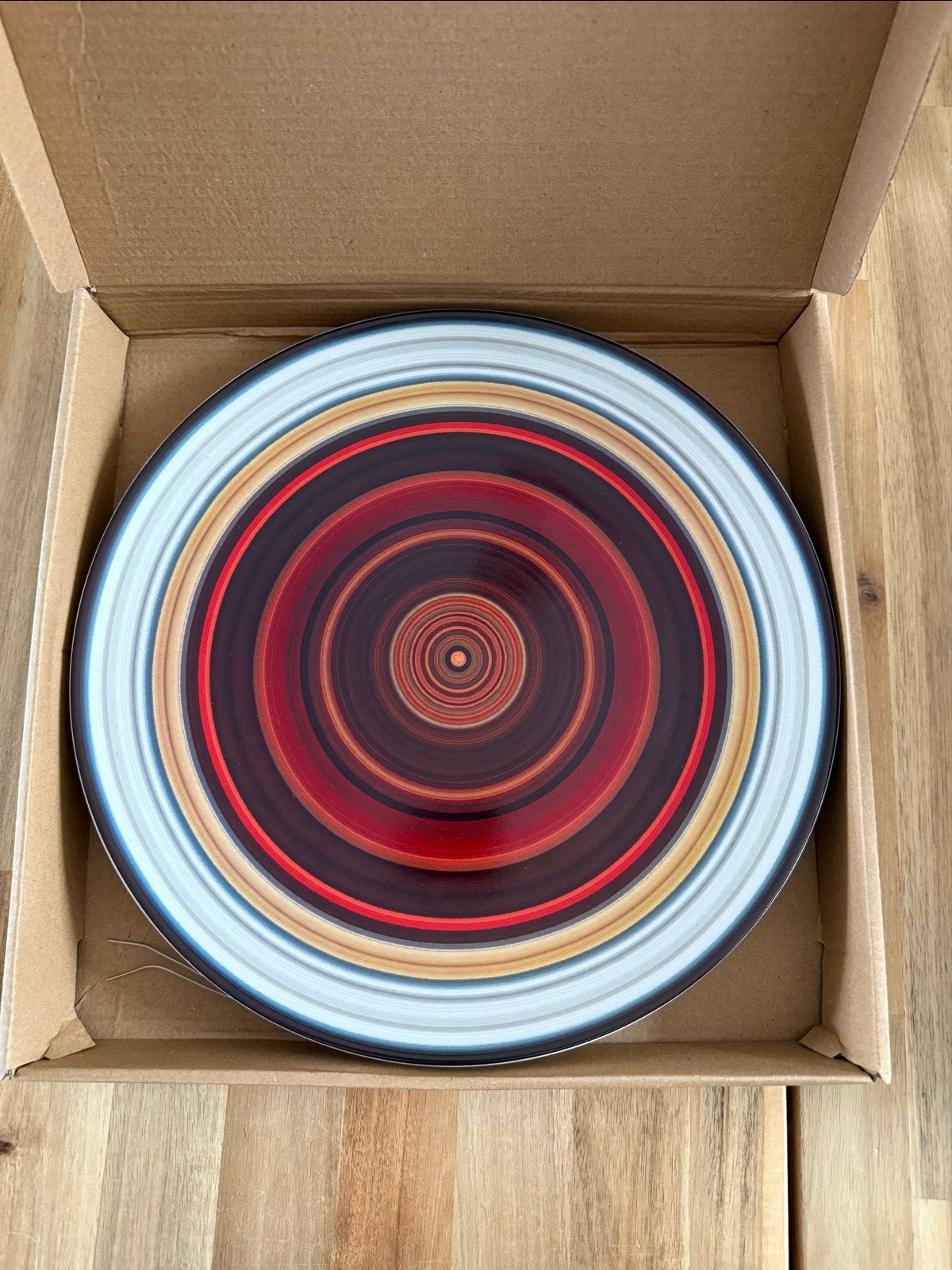 Heinen Delfts Blauw Richard Hutten Schaal, Ophalen, Nieuw