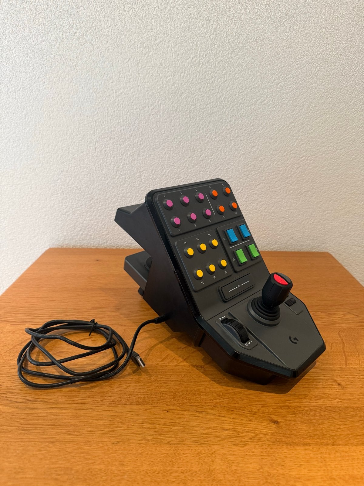 Logitech Saitek Farm Sim Controller Side Panel, Ophalen of Verzenden, Zo goed als nieuw, PC, Logitech
