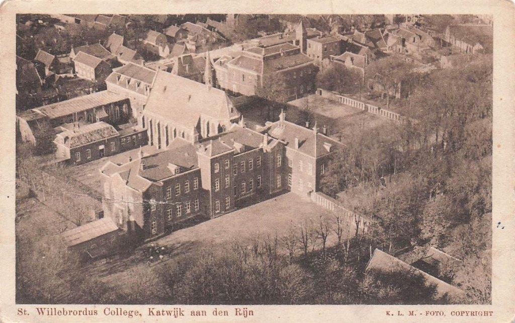 703-458-021 St Willebrordus College Katwijk aan den Rijn, Verzenden, Voor 1920, Zuid-Holland