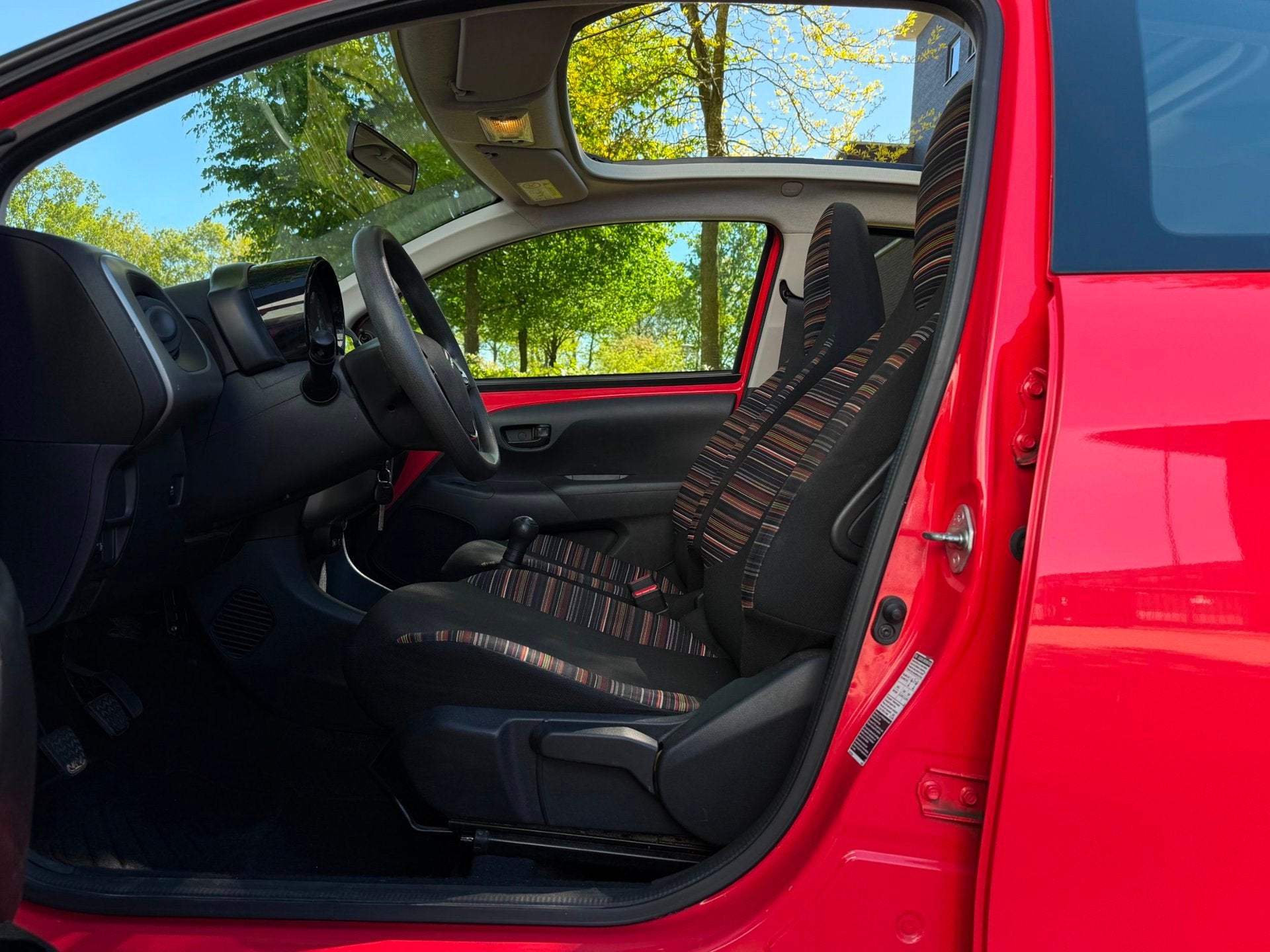 Citroen C1 1.0 e-VTi Airscape Feel | Schuifdak | 5-deurs, Auto's, Voorwielaandrijving, Euro 5, Stof, Gebruikt