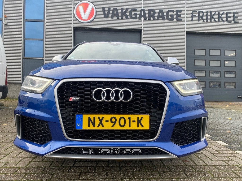 Audi Q3 2.5 TFSI RS Q3 quattro, Auto's, Automaat, Euro 5, Gebruikt, Zwart