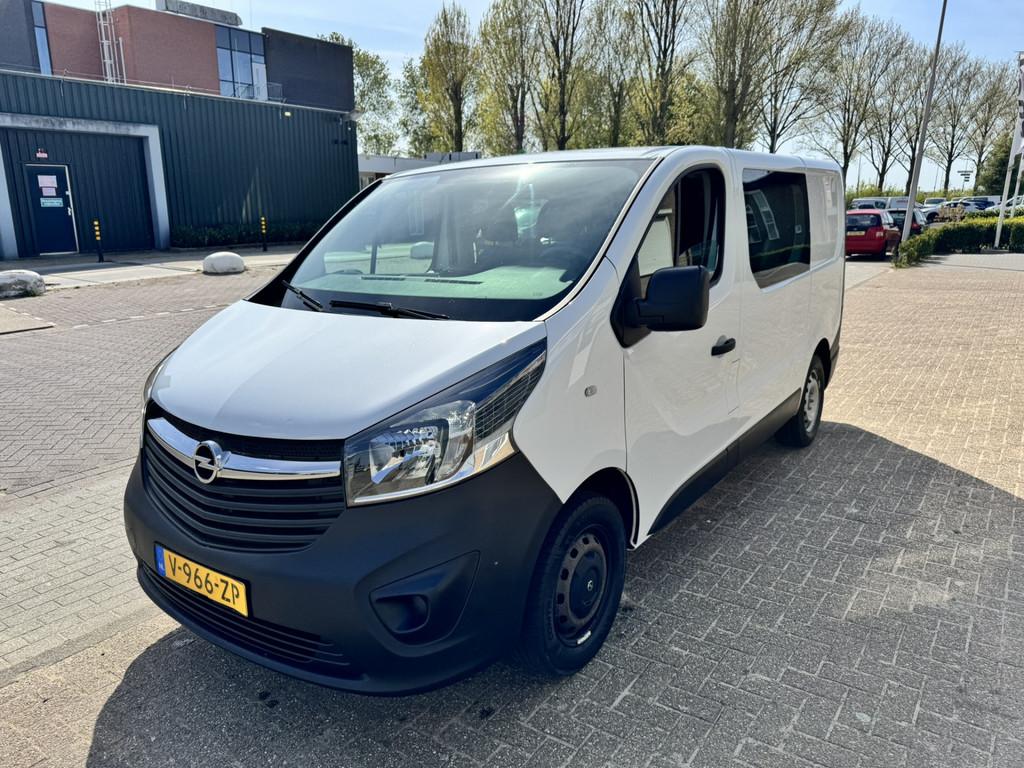Opel Vivaro 1.6 CDTI L1H1 DC Edition*Airco*6-Persoons*EXPORT, Auto's, Voorwielaandrijving, Gebruikt, Euro 6, 4 cilinders