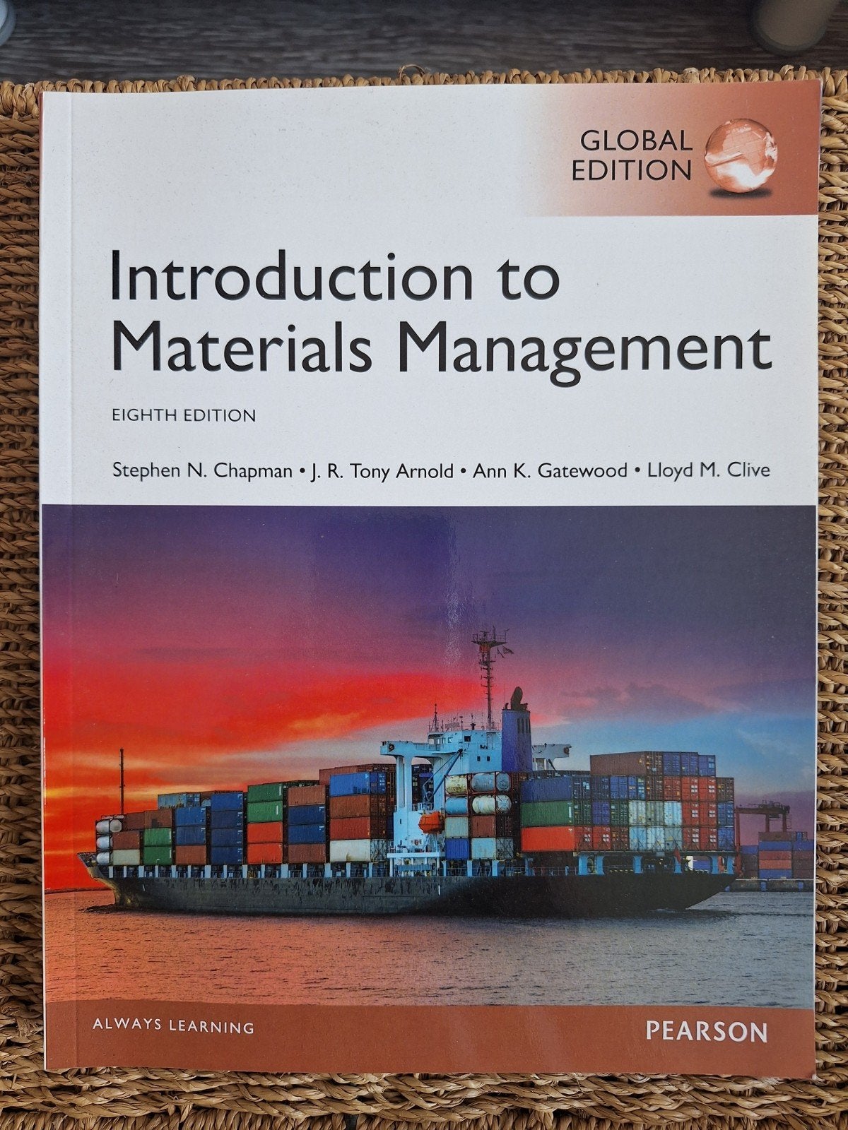 Introduction to Materials Management - 8th Edition, Nieuw, Stephen N. Chapman, J.R. Tony Arnold, Ann K., Gamma, HBO