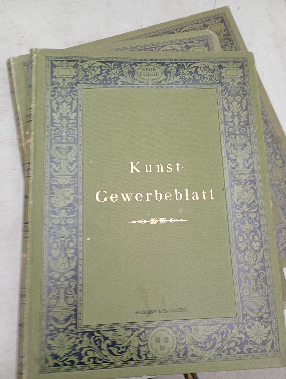 Kunstgewerbeblatt. Nieuwe Serie. Derde Jaargang (1892), Ophalen of Verzenden, Gelezen