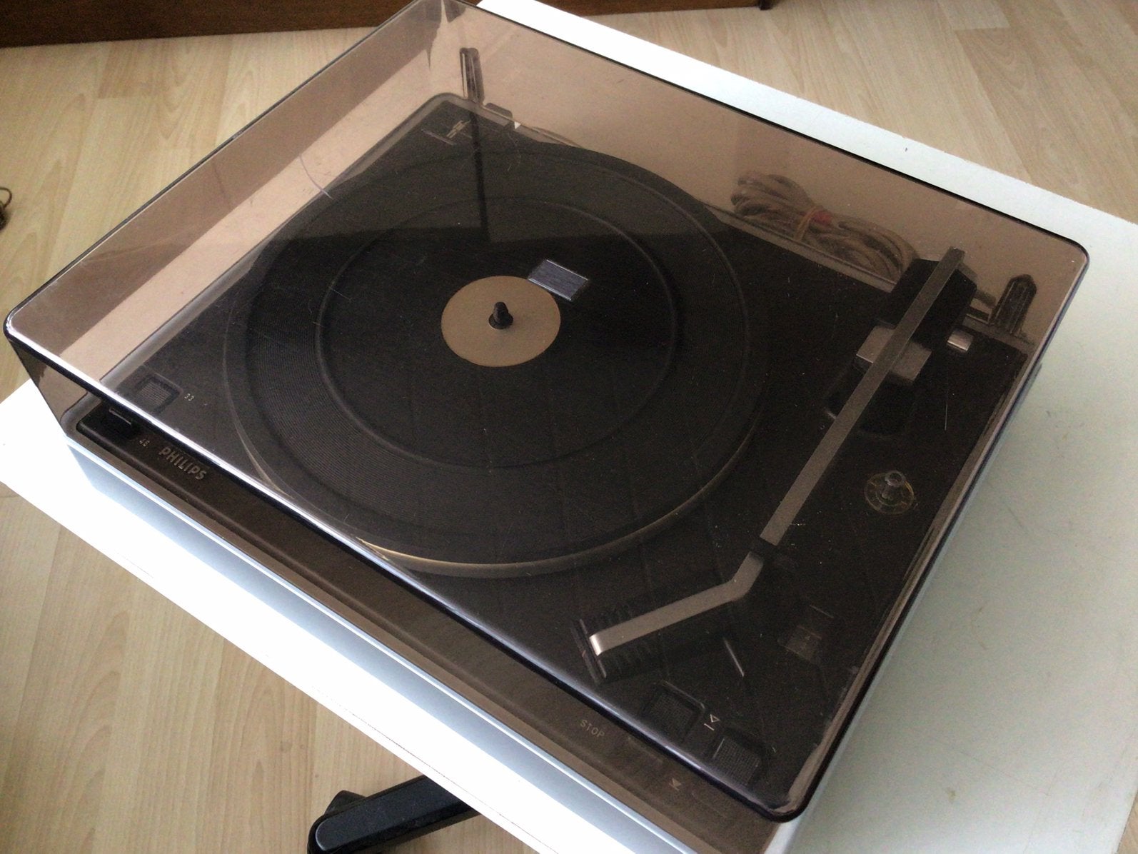Philips Platenspeler, Ophalen of Verzenden, Gebruikt, Platenspeler, Philips