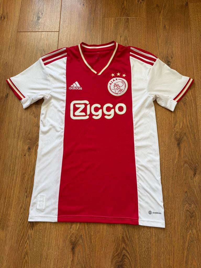 Ajax shirt rood en blauw, Ophalen, Zo goed als nieuw, Shirt
