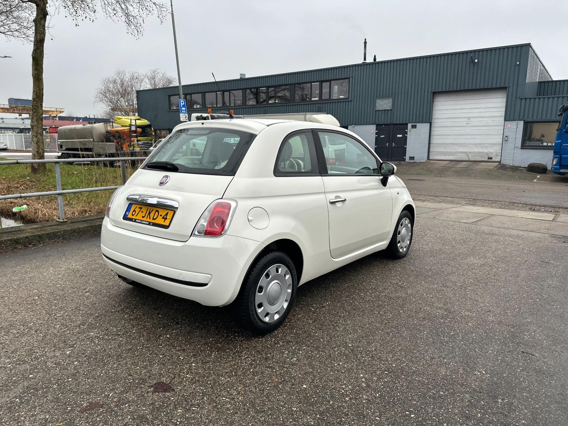 Fiat 500 1.2 Pop Automaat! Airco! NAP! 1 jaar APK, Euro 5, Gebruikt, 1242 cc, 4 cilinders