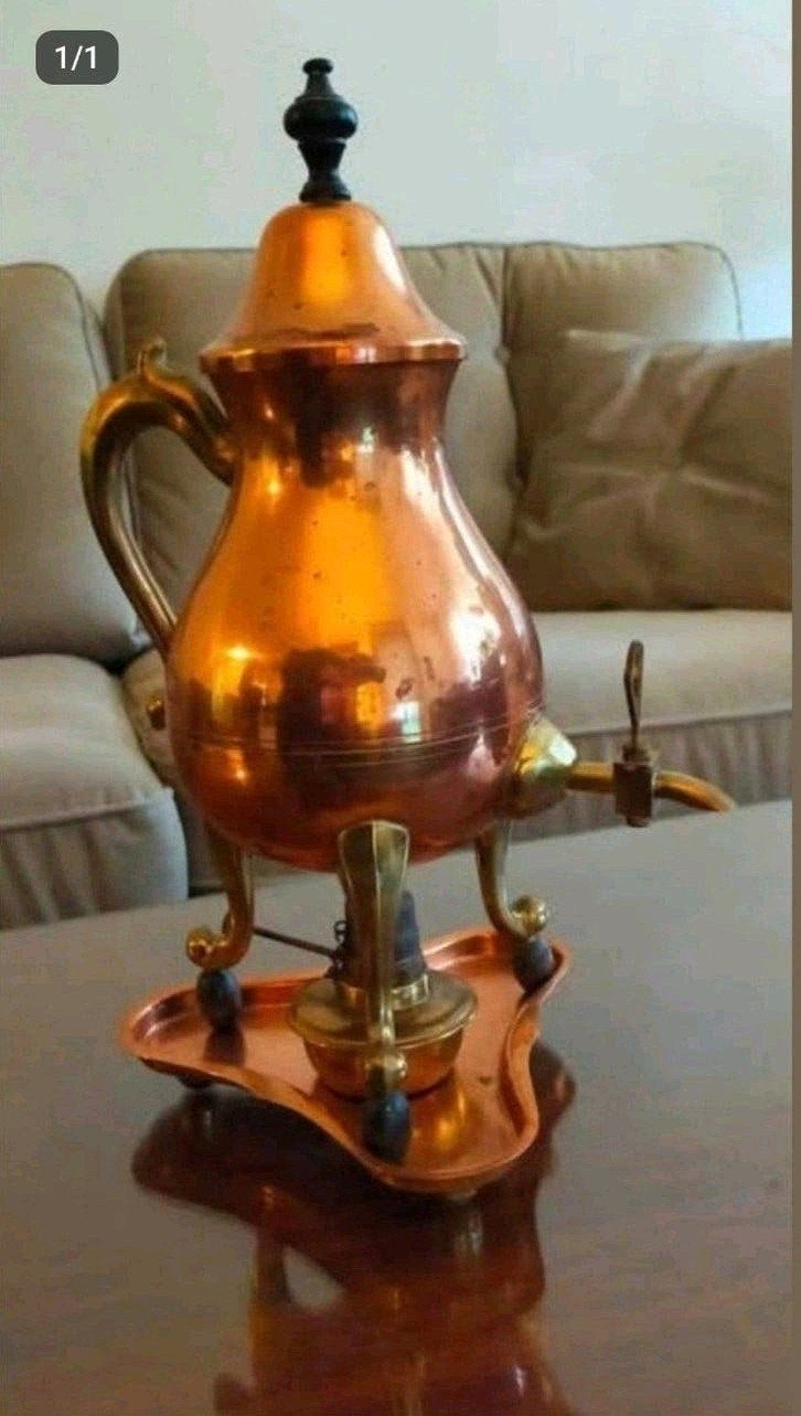 Prachtige antieke samovar kraantje., Ophalen of Verzenden