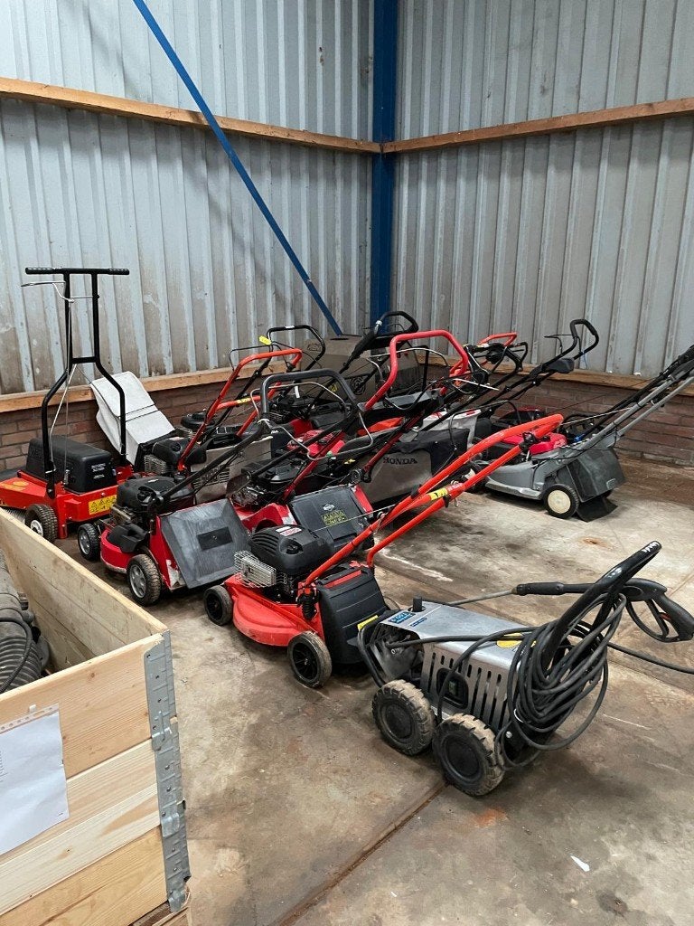 Diverse nieuwe en tweedehands maaiers, kantenmaaiers, etc, Ophalen, Gebruikt, 50 cm of meer