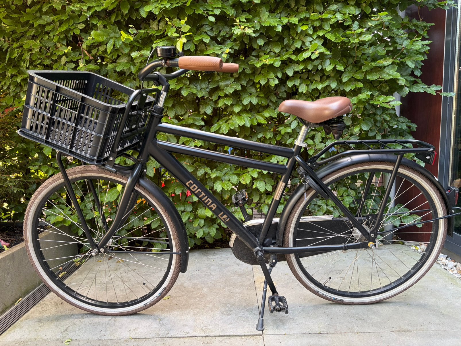 Cortina U4 transportfiets jongens 26 inch, Fietsen en Brommers, Fietsen | Jongens, Terugtraprem, Gebruikt, Versnellingen, Ophalen