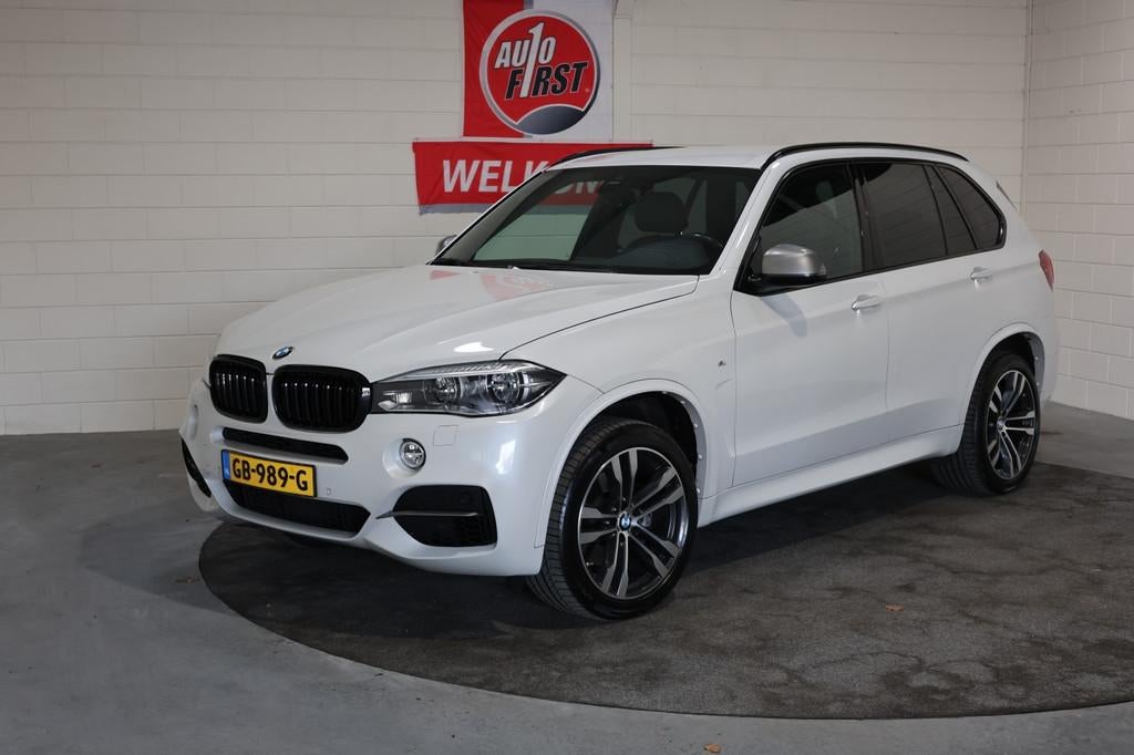 BMW X5 xDrive35i 7Pers. High Executive, Topstaat Dealer onde, Auto's, BMW, Automaat, 2005 kg, Gebruikt, Wit