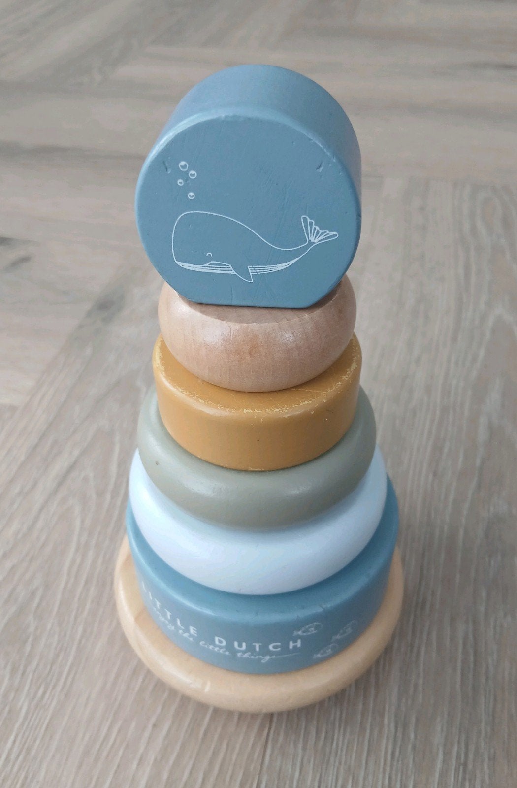 Little Dutch Stapeltoren Walvis Houten Speelgoed, Ophalen