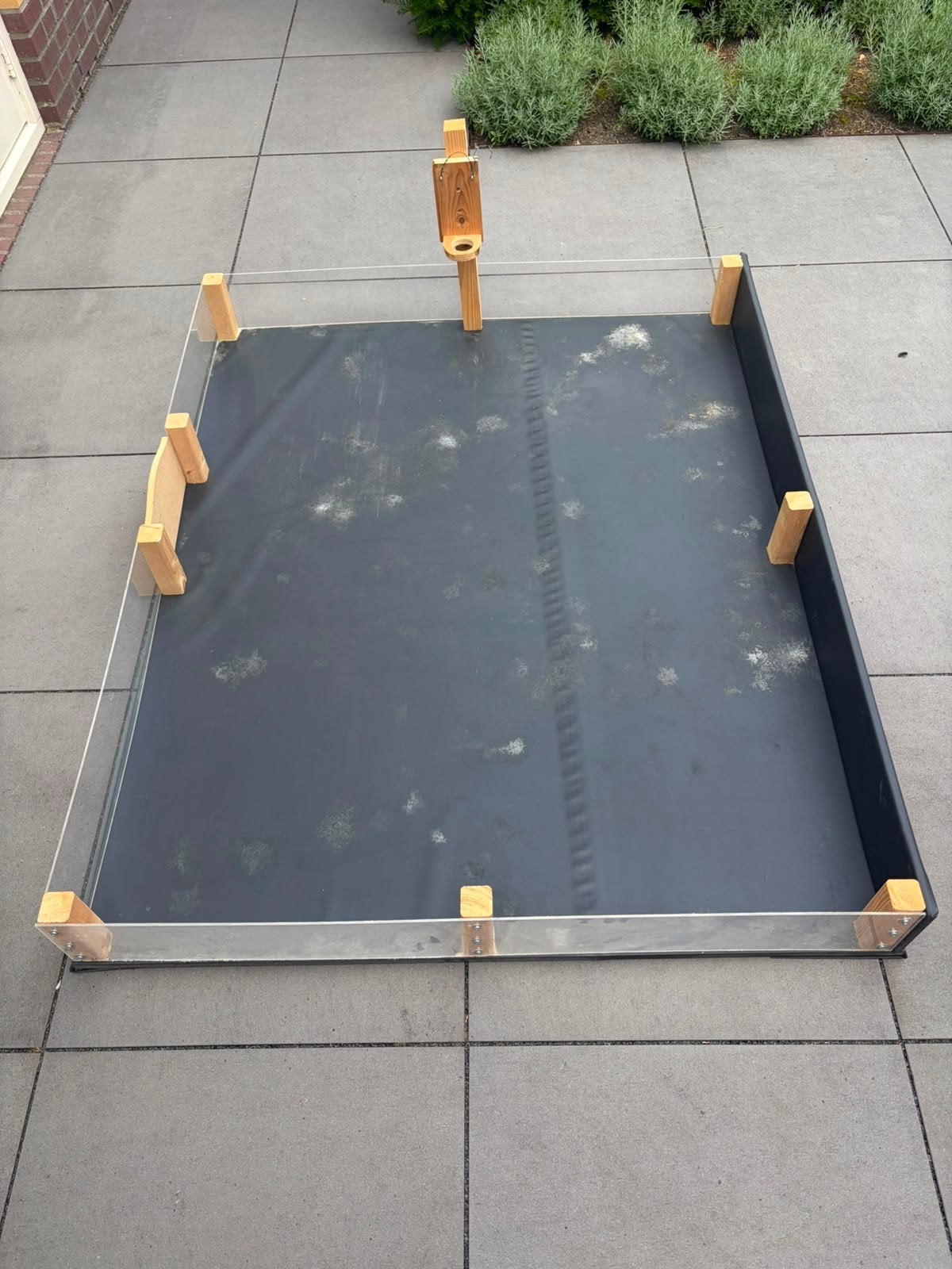 Caviahok 150x121cm zelfgemaakt inclusief toebehoren, Dieren en Toebehoren, Hok, Cavia, Ophalen, Minder dan 60 cm