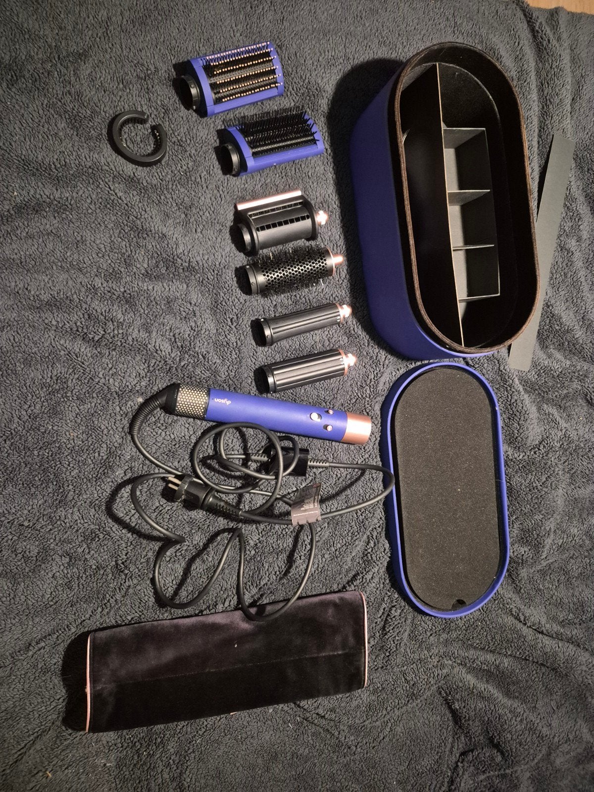 Dyson Airwrap Complete Styler (Blauw/Koper), Witgoed en Apparatuur, Ophalen, Zo goed als nieuw, Haarverzorging