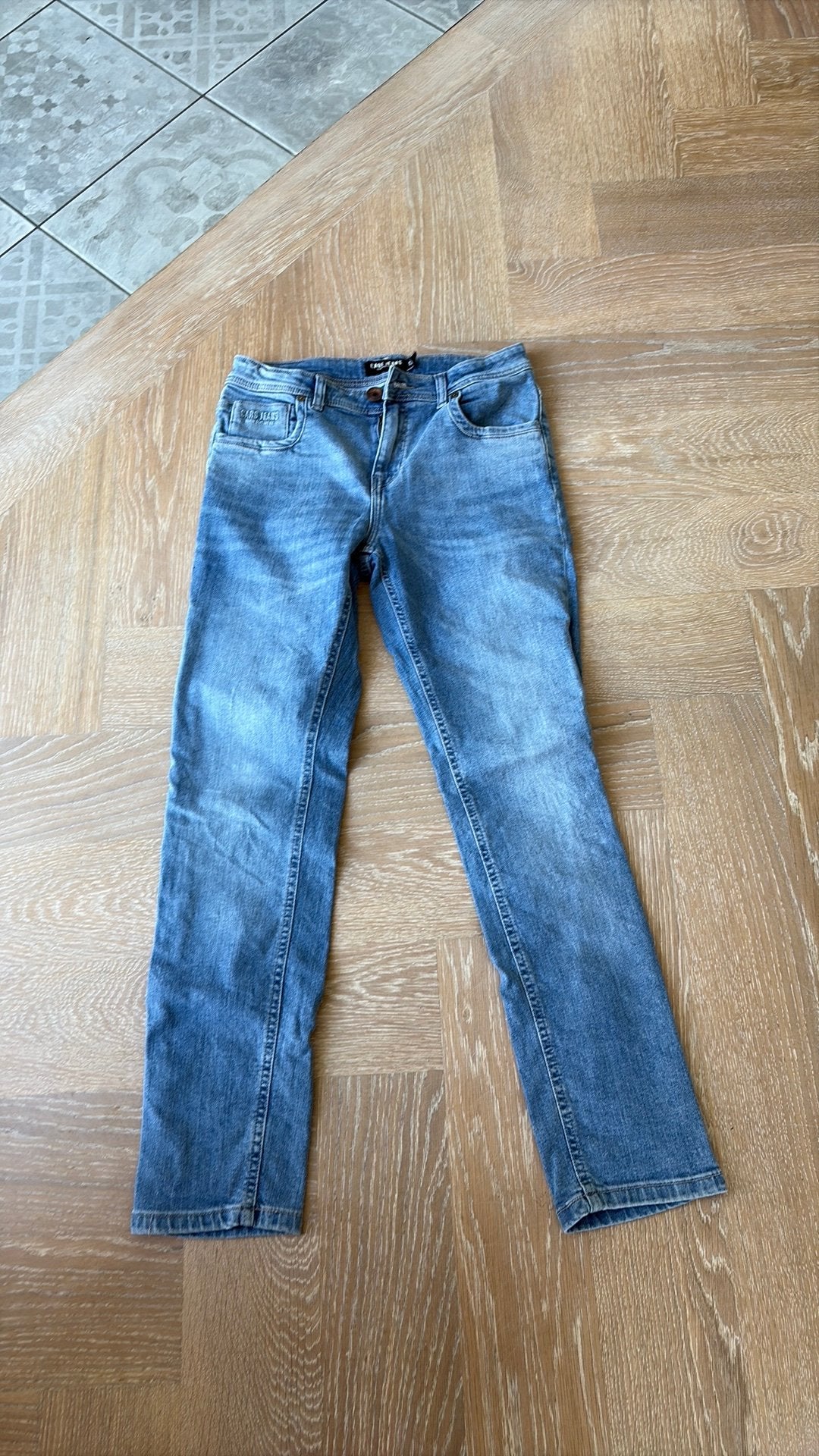 Cars spijkerbroek maat 158 13 jaar jongens kleding, Ophalen of Verzenden, Zo goed als nieuw, Jongen, Broek
