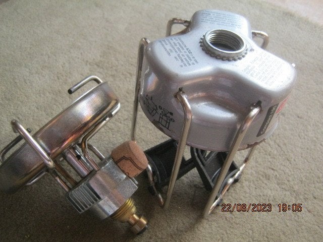 Camping gasbrander Coleman, Caravans en Kamperen, Kampeeraccessoires, Ophalen of Verzenden, Gebruikt