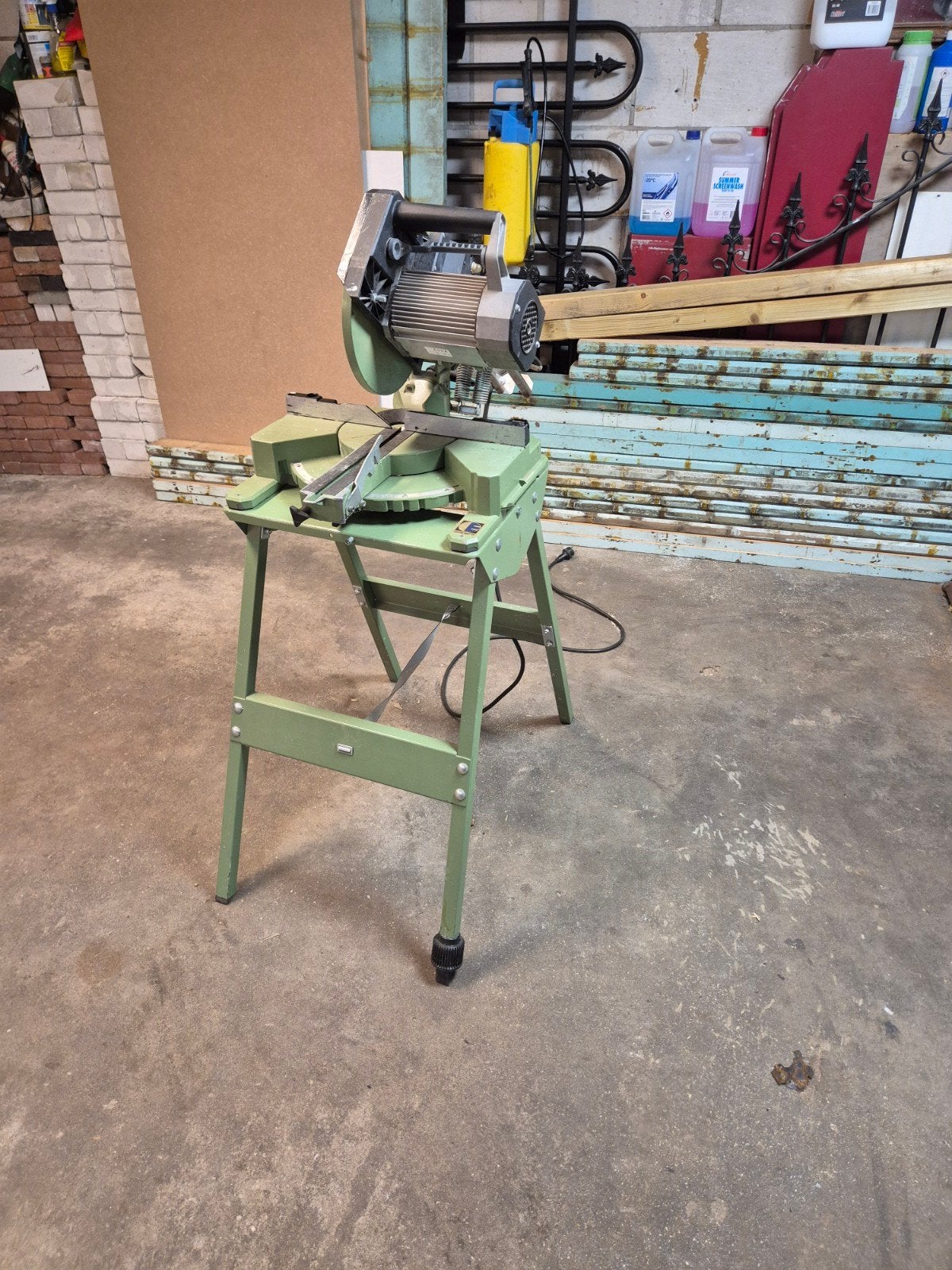 Elektra Beckum KGS 300 Afkortzaag met Statief, Doe-het-zelf en Verbouw, Gereedschap | Zaagmachines, Gebruikt, Afkortzaag, Ophalen