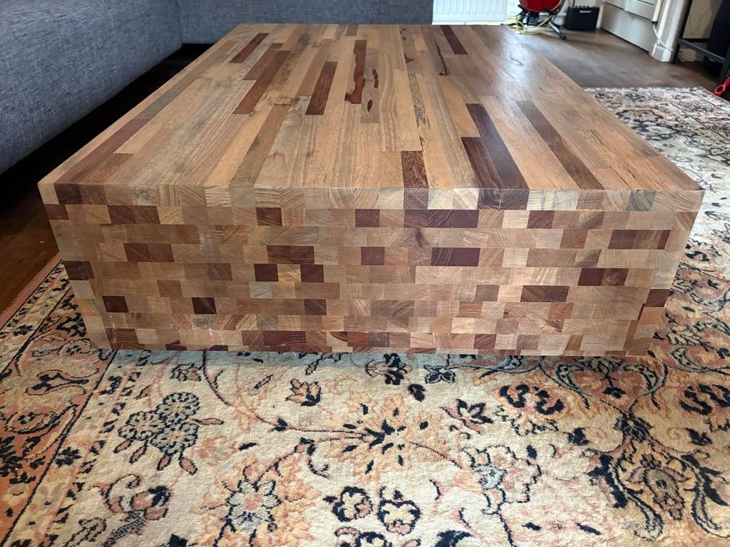 Design salontafel Linteloo Aulia by Henk Vos, Huis en Inrichting, Gebruikt, 100 tot 150 cm, Ophalen of Verzenden, 150 tot 200 cm