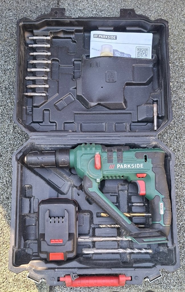 Accuboormachine Parkside, Gebruikt, Ophalen of Verzenden, Minder dan 400 watt, Klopboormechanisme