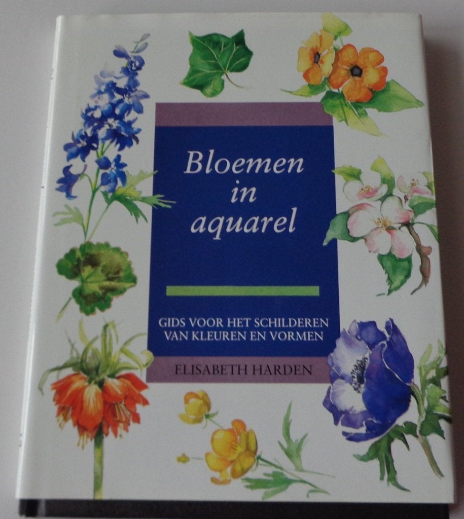 Bloemen in aquarel (2) klein boekje, Hobby en Vrije tijd, Schilderen, Ophalen of Verzenden, Gebruikt, Waterverf