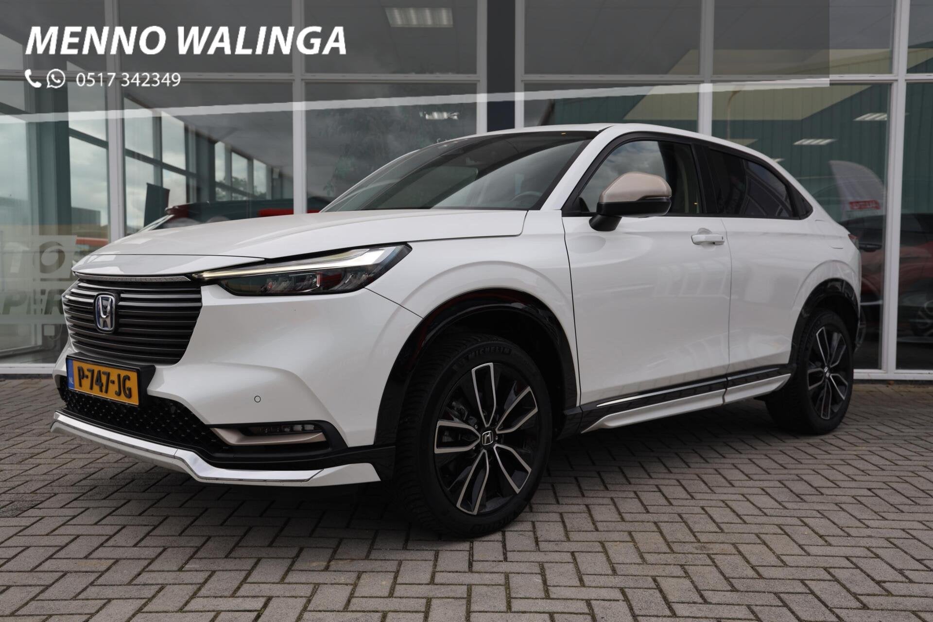 Honda HR-V 1.5 e:HEV Advance Style|Camera|Stoelverwarming|Na, Auto's, Euro 6, Met garantie (alle), Wit, 19 km/l