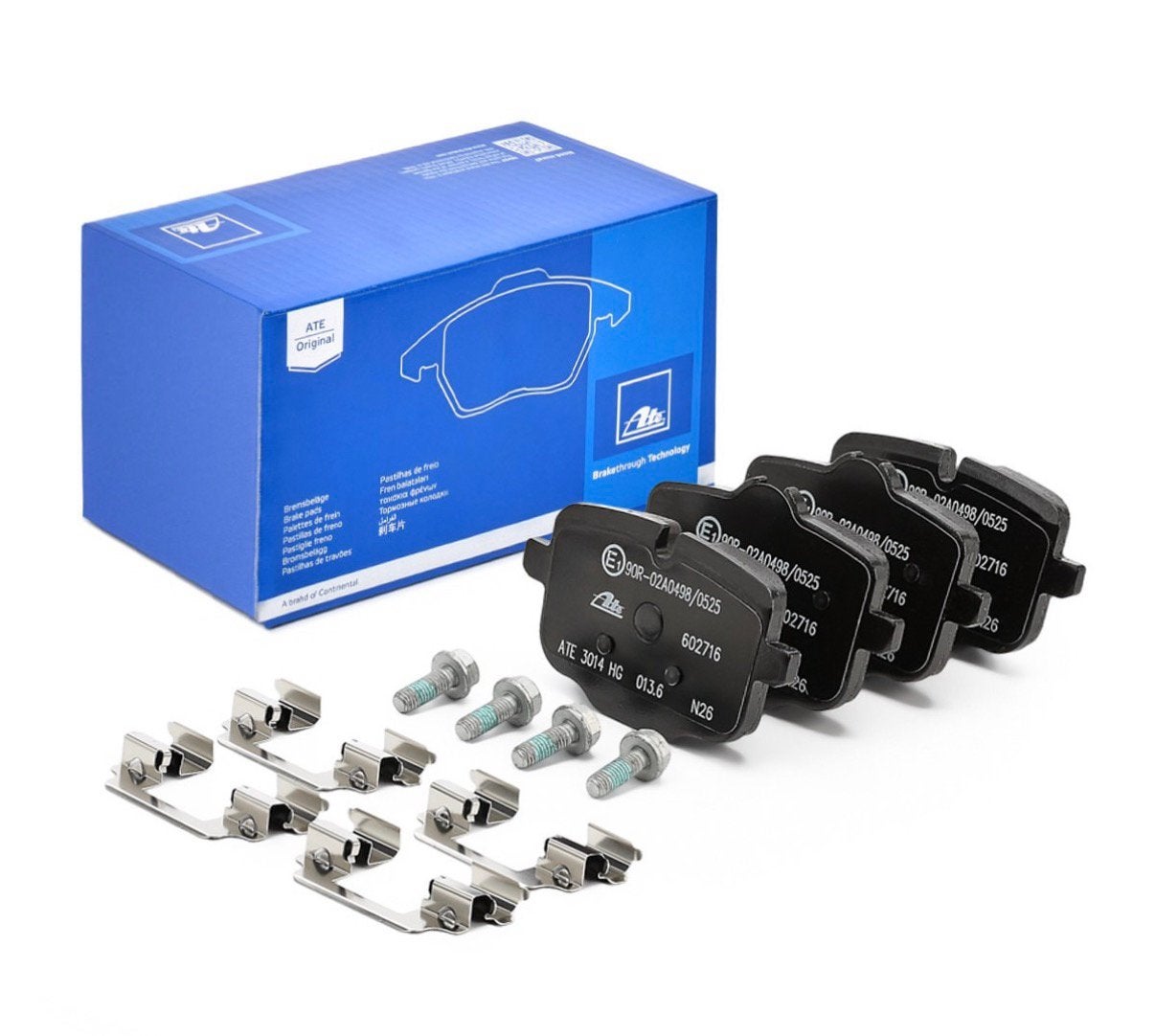 Ate remblokken achter bmw G30 g31 serie s M pakket remmen, Ophalen of Verzenden, Nieuw, BMW