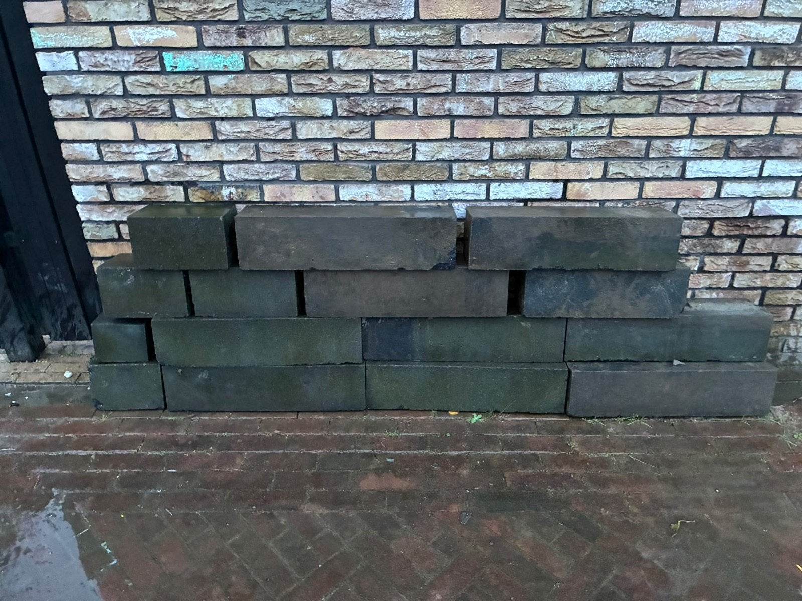 Stapel betonblokken 60cm x 15cm x 15cm, Tuin en Terras, Ophalen, Gebruikt, 25 cm of meer, Beton