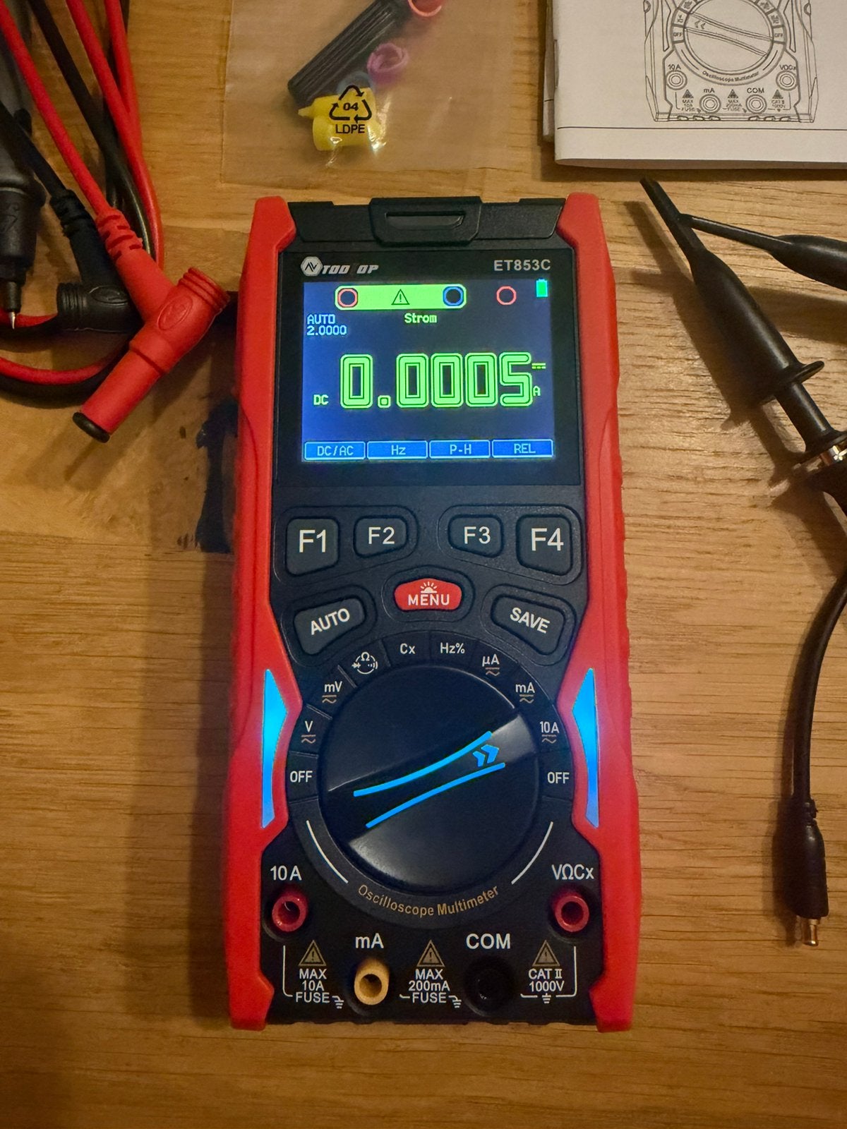 Oscilloscoop multimeter 3 in 1, Ophalen of Verzenden, Zo goed als nieuw, Multimeter