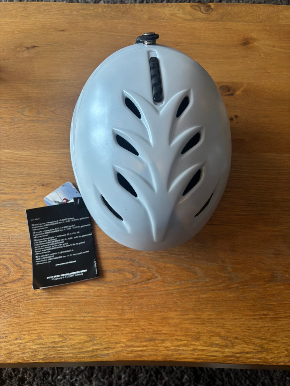 Nieuwe witte skihelm maat M, Sport en Fitness, Skiën en Langlaufen, Ophalen of Verzenden, Nieuw, Overige typen