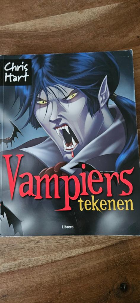 vampiers tekenen, Ophalen of Verzenden, Zo goed als nieuw, Boek of Gids