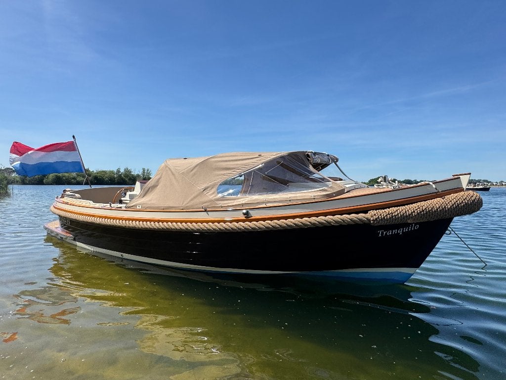 Interboat 750 sloep, Ophalen, Tender, Binnenboordmotor, Interboat