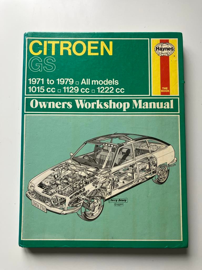 Haynes Werkplaatshandboek Citroën GS (1971-1979), Ophalen of Verzenden