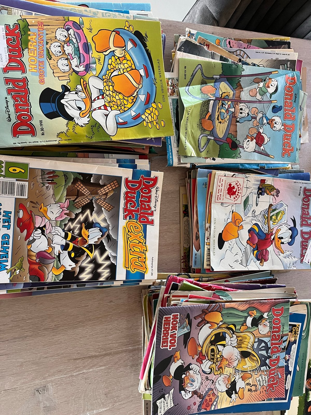 Ruim 150 Donald Duck weekbladen - Goede staat