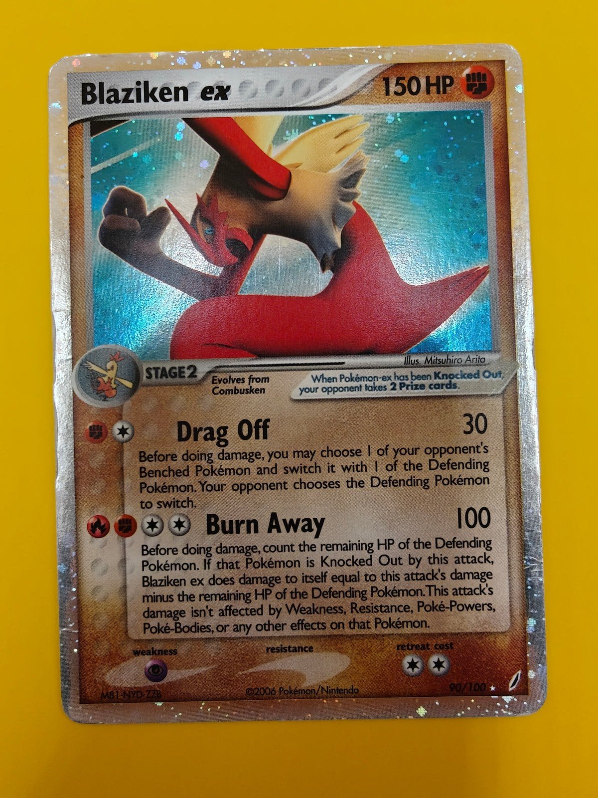 Blaziken ex - EX Crystal Guardians, Verzenden, Zo goed als nieuw