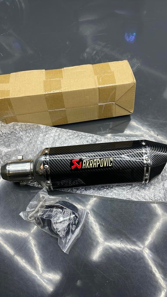 Akrapovic uitlaat 50cc70cc125cc150cc180cc250cc nieuw, Ophalen of Verzenden, Nieuw