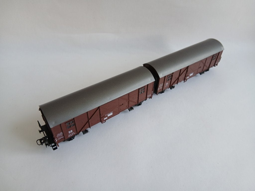 ROCO 4328 DB kortgekoppelde Leig unit . Verzenden mogelijk., Ophalen, Gelijkstroom of Wisselstroom, Wagon, Zo goed als nieuw