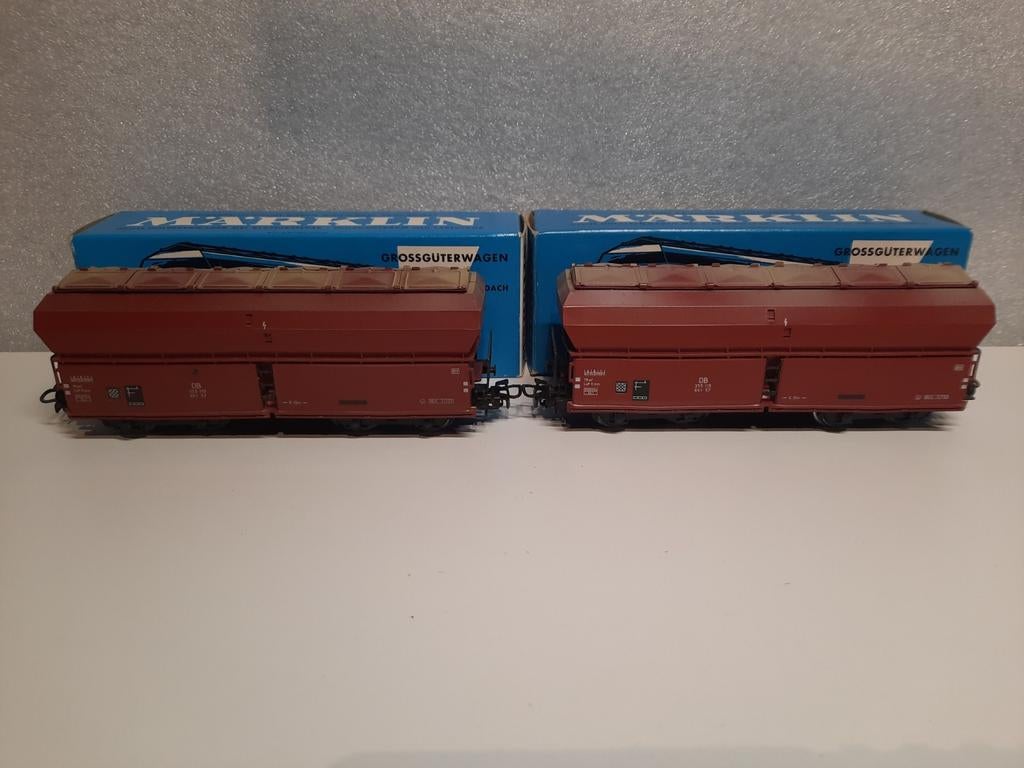 [ W3050 ] Marklin H0  - 2x 4626, Wisselstroom, Wagon, Ophalen of Verzenden, Zo goed als nieuw
