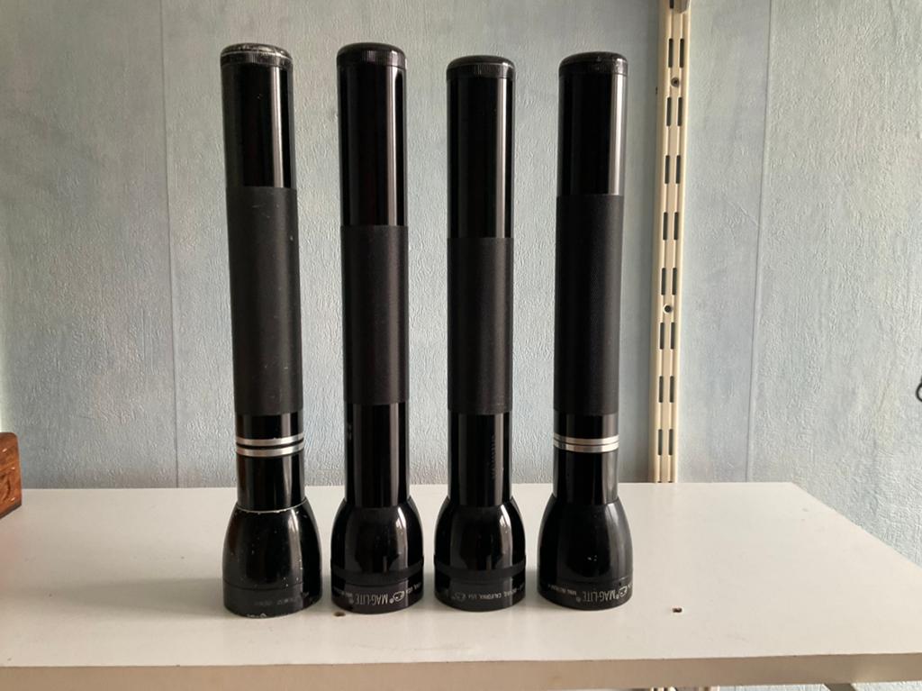 Mag-lite zaklamp 4 stuks, Ophalen, Batterij