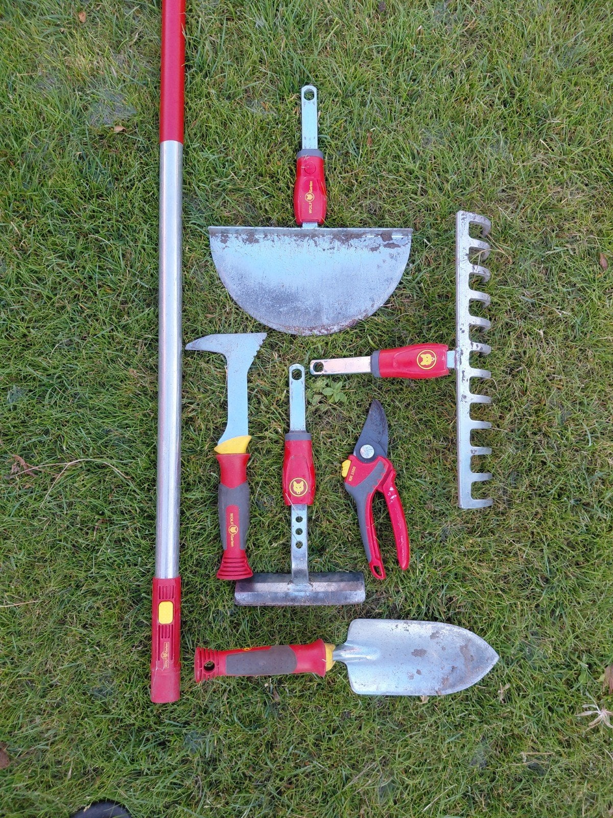 Wolf-Garten  Schoffel, Hark, Spade, Snoeischaar & Ste, Ophalen of Verzenden, Gebruikt, Schoffel, Wolf-Garten