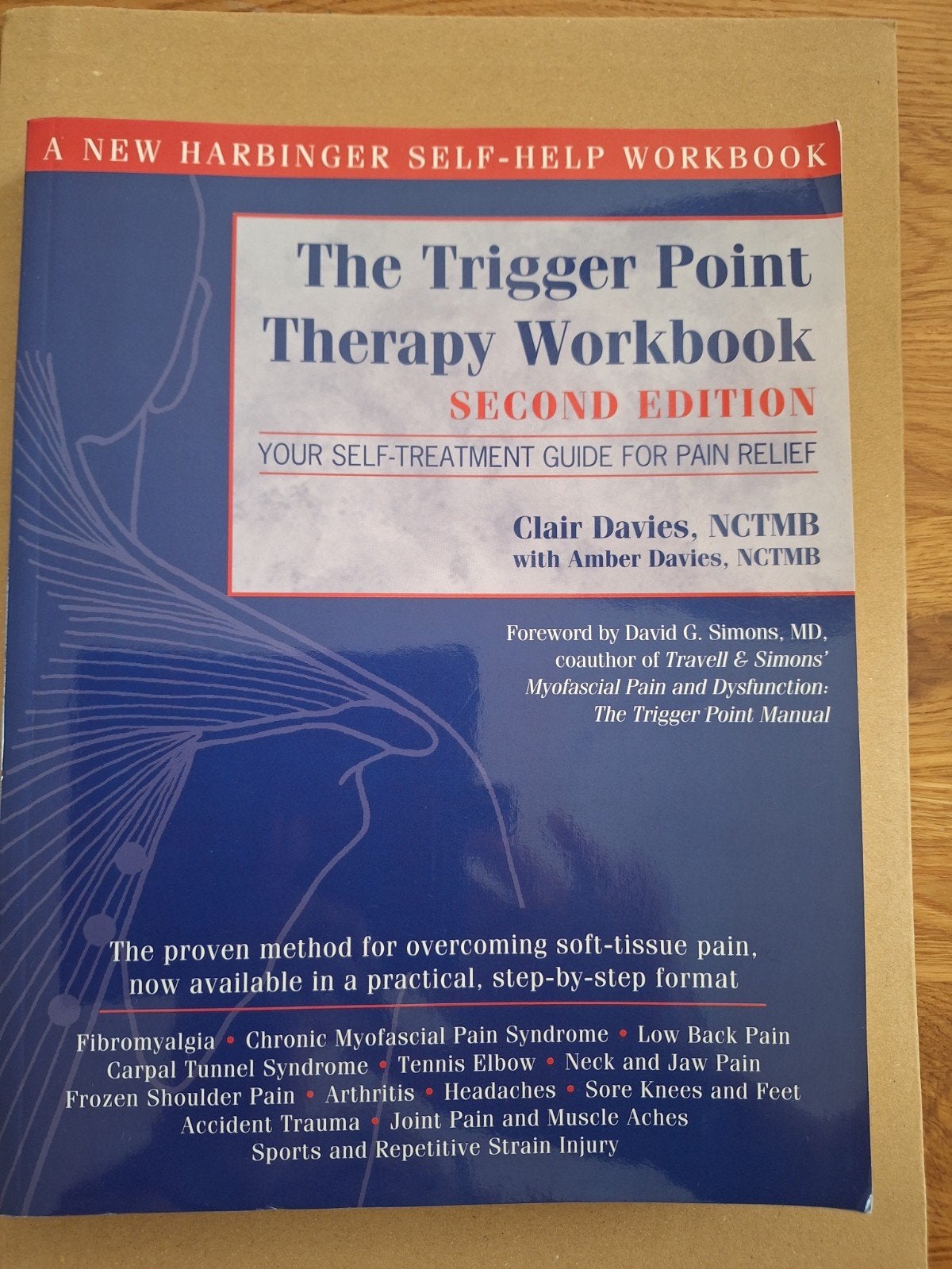 The Trigger Point Therapy Workbook - Tweede Editie, Boeken, Ophalen of Verzenden, Gelezen, Gezondheid en Conditie, Clair Davies, NCTMB met Amber Davies, NCTMB