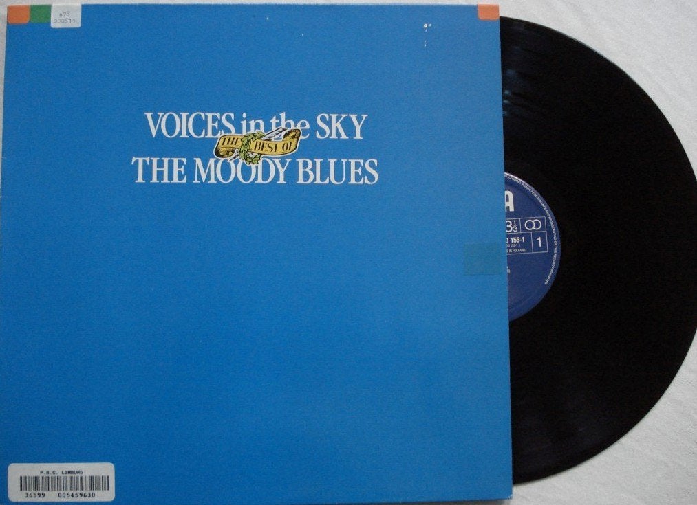 The Moody Blues - Voices in the sky - The best of, LP, Overige genres, Ophalen of Verzenden, Zo goed als nieuw