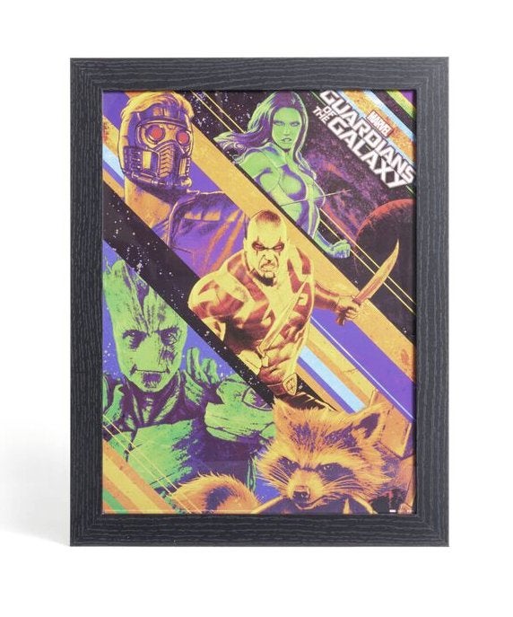 Partij Guardians of the galaxy posters in lijst, Met lijst, Nieuw, Ophalen of Verzenden, A1 t/m A3