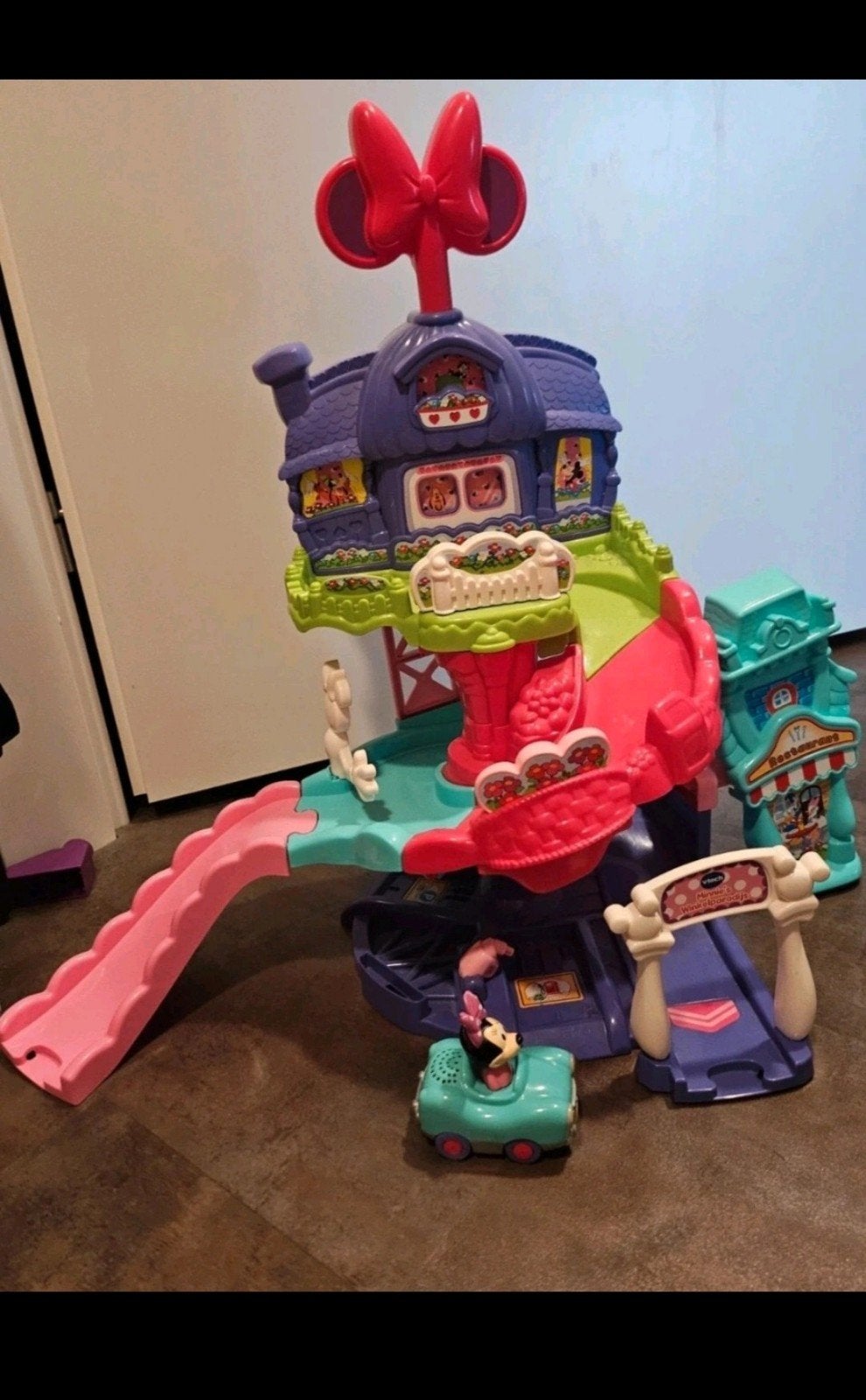 Minnie Mouse Winkelparadijs Vtech toet toet, Kinderen en Baby's, Ophalen of Verzenden, Gebruikt, 2 tot 4 jaar