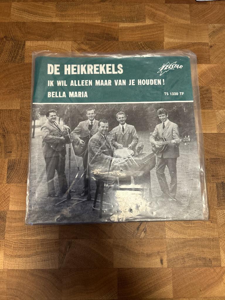 De Heikrekels ik wil alleen maar van je houden! single, Ophalen of Verzenden, Gebruikt, Nederlandstalig, Single
