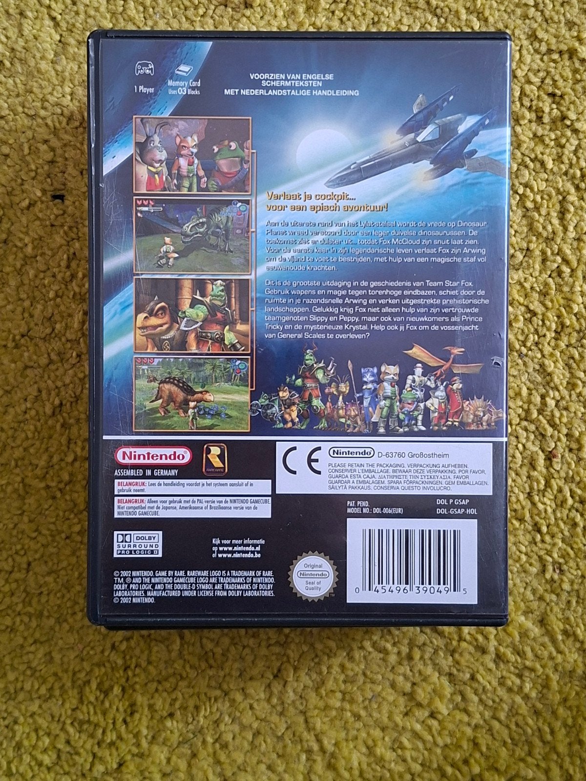 Starfox adventures - gamecube, Spelcomputers en Games, Avontuur en Actie, Gebruikt, 1 speler, Ophalen of Verzenden