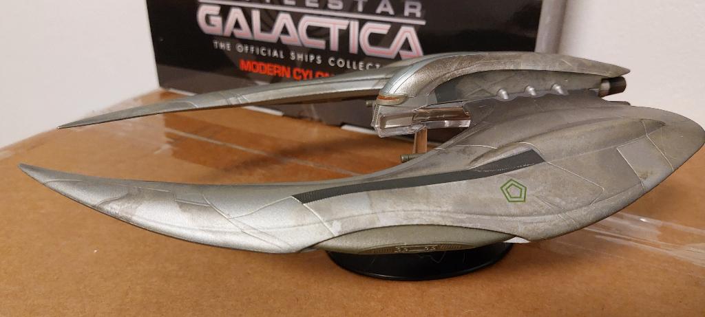 Centurion Raider Eaglemoss Battlestar Galactica, Ophalen of Verzenden, Zo goed als nieuw, Tv, Beeldje, Replica of Model